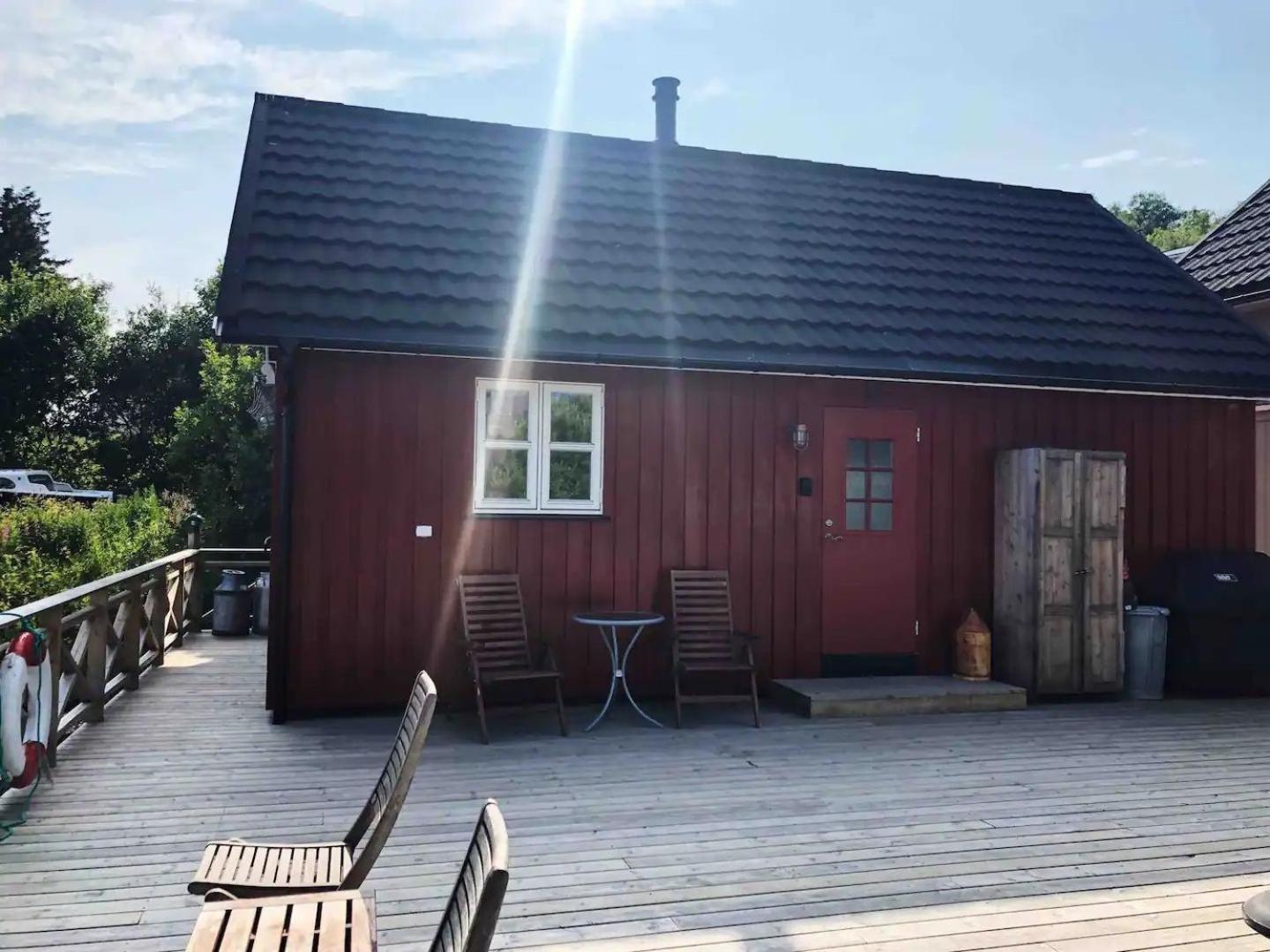 Nora'S Waterfront Cabin Svolvær Exterior foto